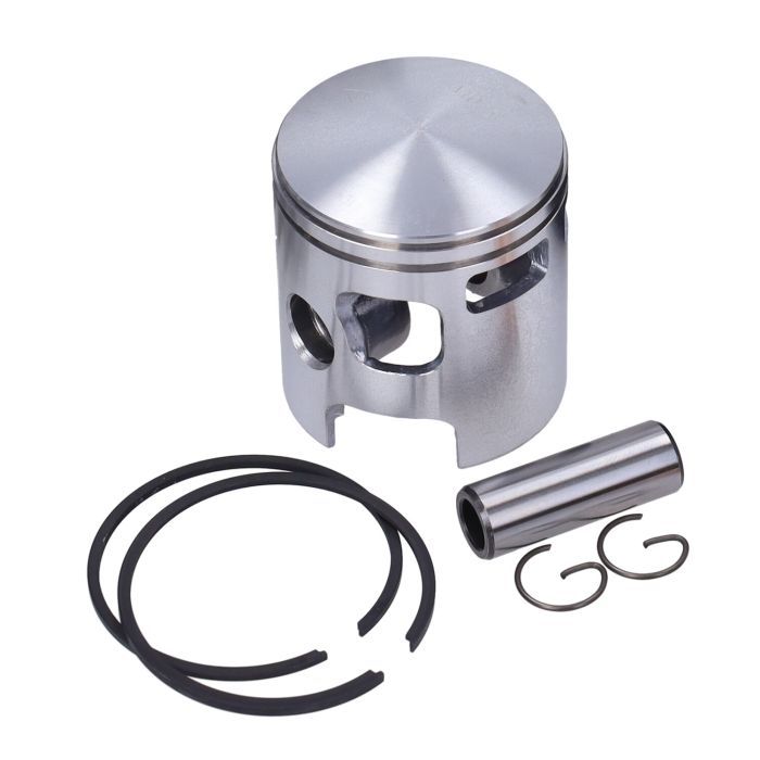 Cylindre Pinasco 80cc avec culasse Piquet 12 et tête, axe piston 12mm - vue 4