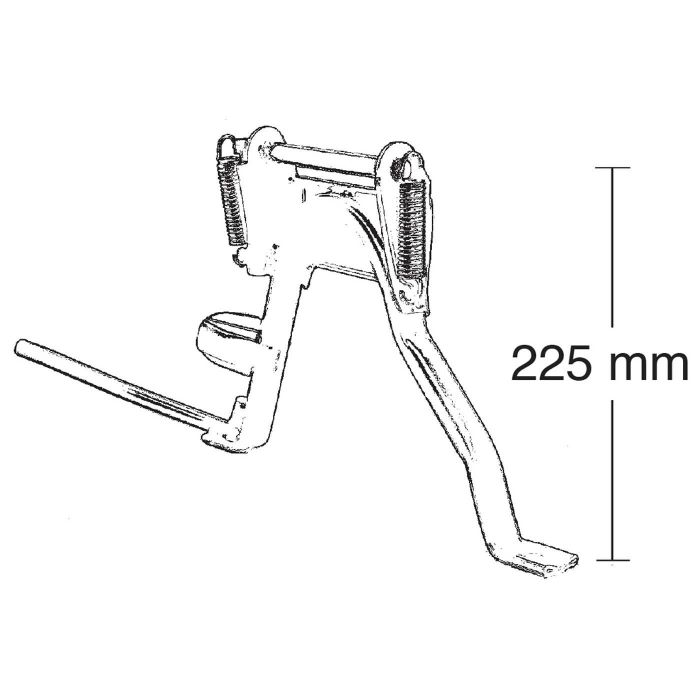 Béquille centrale Buzzetti Runner SR Ditech Piag Block 4299 - vue 2
