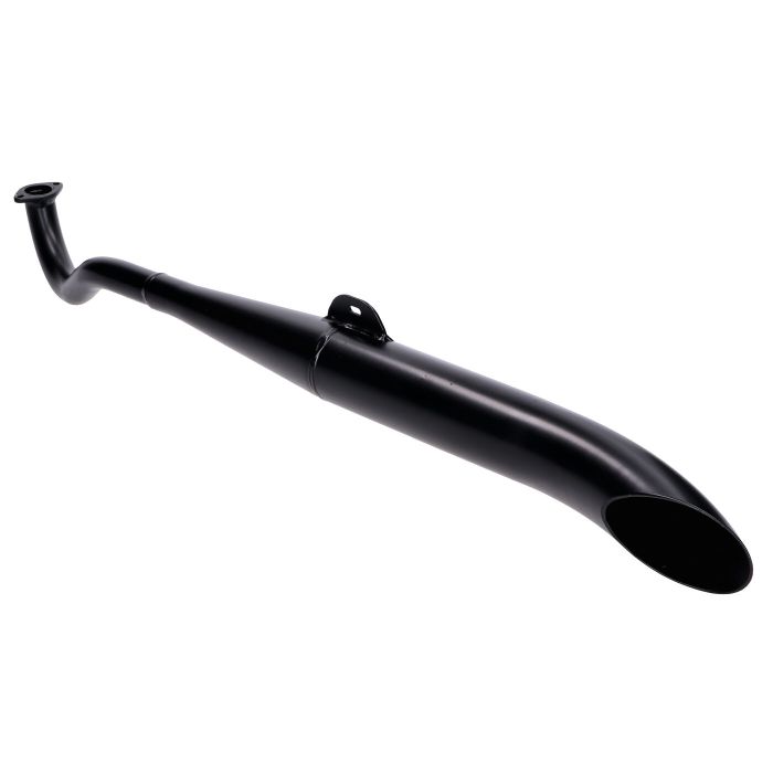 Silencieux tuyau latéral noir Puch Maxi - vue 2