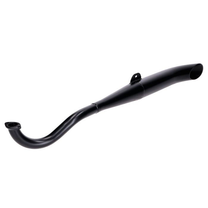 Silencieux tuyau latéral noir Puch Maxi - vue 3