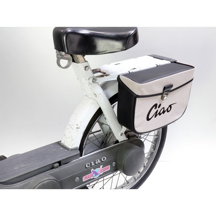 Sacoche latérale Moto-Nostra gris/noir ciao - vue 2