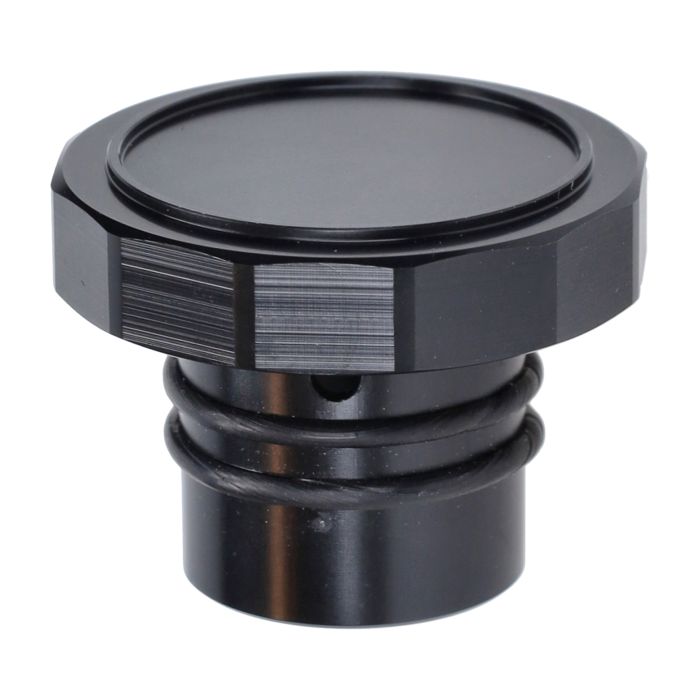 Bouchon d'essence Fast-Arrow CNC noir mat Puch Maxi - vue 2
