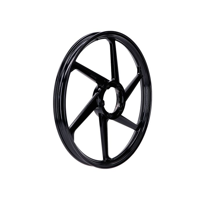 Roue Fast-Arrow aluminium sport Puch Maxi 17 pouces noir brillant - vue 2
