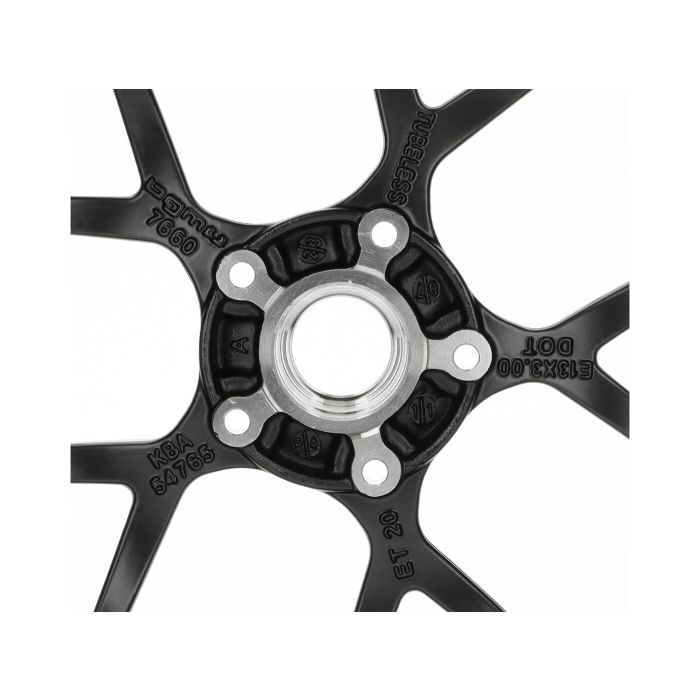 Roue BGM Sport Pro 13 pouces noir mat GTS 250cc/GTS 300/GTV/GTS 125cc BGM7660MB - vue 2