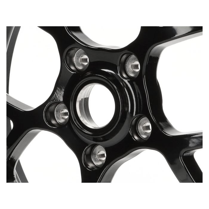 Roue avant/roue arrière BGM sport pro 13 pouces 13 pouces noir brillant gts 250cc, gts 300, gtv, gts 125cc bgm7660gb - vue 5