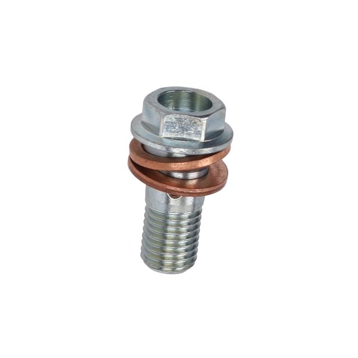 Ensemble de boulons banjo Polini conduite de frein épais 10 mm m8x1 zip sp 178.1002 - vue 2