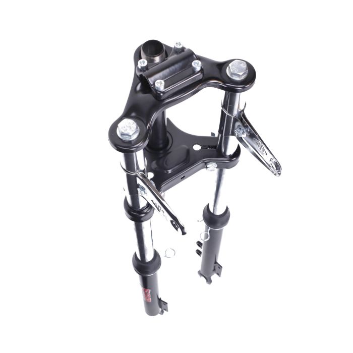 Fourche EBR long large complet pour frein à disque noir Puch Maxi - vue 2