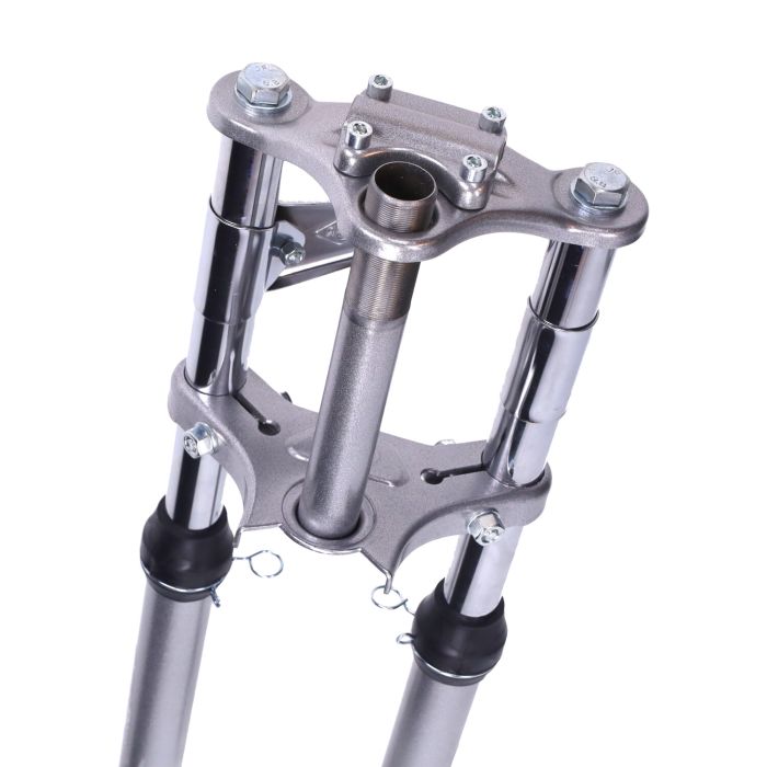 Fourche EBR court large complet pour frein à disque gris Puch Maxi - vue 2