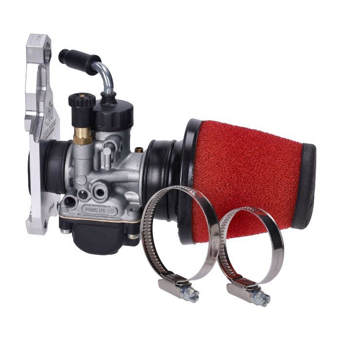 Carburateur complet Malossi 21 mm pour cyclomoteur Vespa 1618194 - vue 3