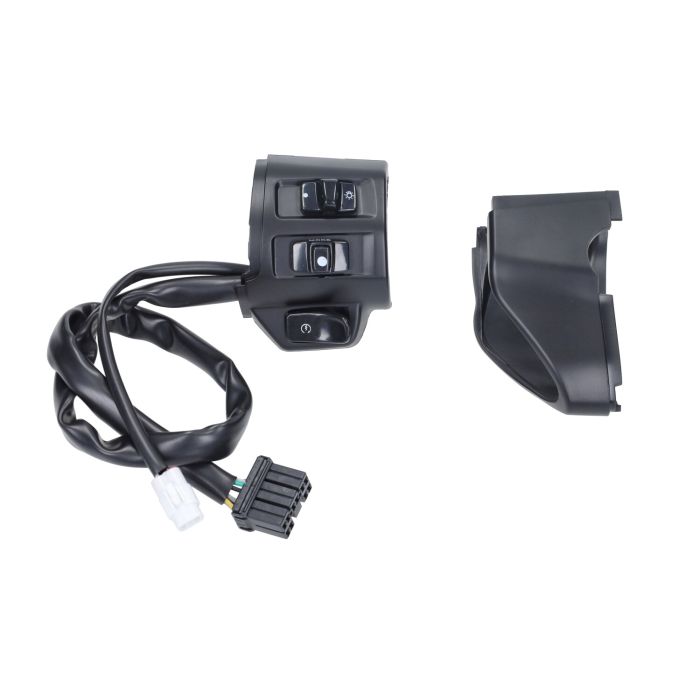 Commodo avec faisceau de câbles droit noir mat sprint 125 4t, primavera 125 4t - vue 5