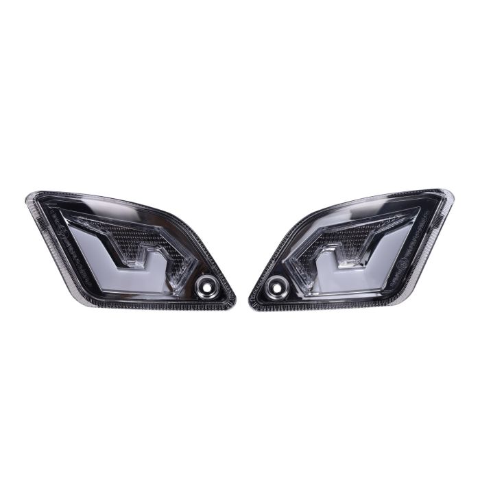 Jeu de clignotants Power1 dirigé euro-4 tub evo-2 light smoke arrière GTS 125-300 2014-2022 - vue 2
