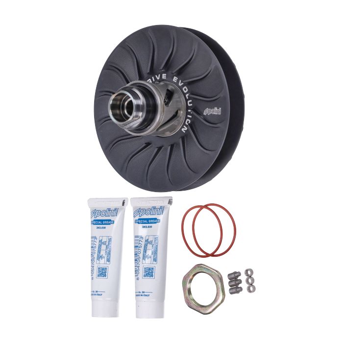 Jeu de poulies d'embrayage Polini aluminium cnc 134 mm sco piaggio 2t 244.0584 - vue 5