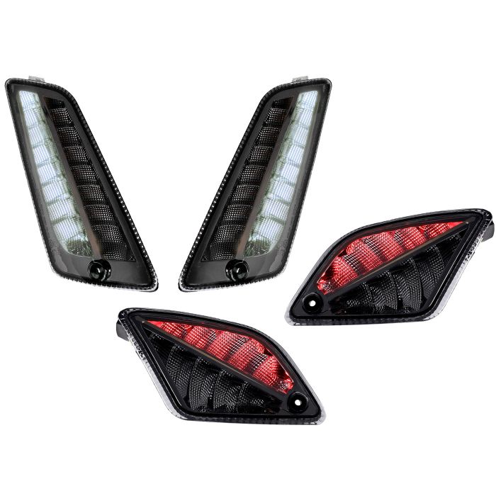 Jeu de clignotants Moto-Nostra Euro 4/5 fumé avant/arrière 4 pièces GTS 125cc GTS 300 MN629KTB - vue 6