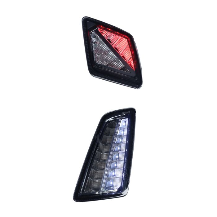 Jeu de clignotants Moto-Nostra dirigé Euro 4/5 fumée avant/arrière 4 pcs GTS 125cc, GTS 300, GTS 310 MN633KTB - vue 4