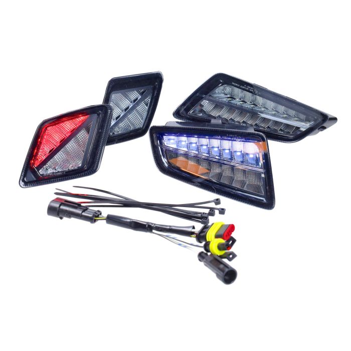 Jeu de clignotants Moto-Nostra dirigé Euro 4/5 fumée avant/arrière 4 pcs GTS 125cc, GTS 300, GTS 310 MN633KTB - vue 5