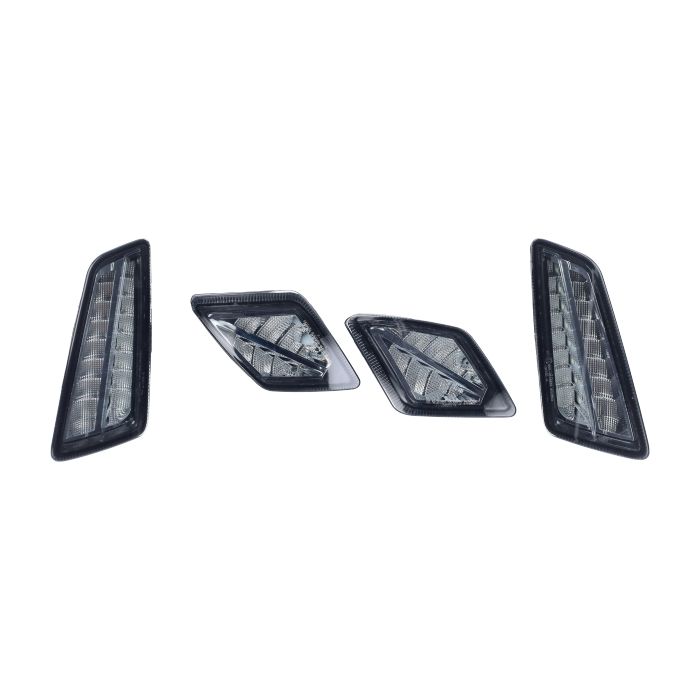 Jeu de clignotants Moto-Nostra dirigé Euro 4/5 fumée avant/arrière 4 pcs GTS 125cc, GTS 300, GTS 310 MN633KTB - vue 8