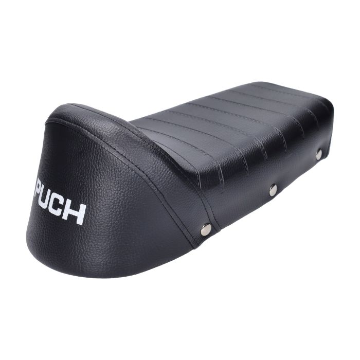 Selle courte avec impression sport noir Puch Maxi mod DK - vue 3