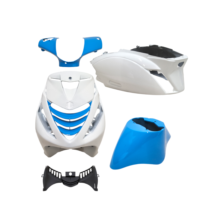 Carénage DMP SP EVO-1 Course bleu/blanc 5 pièces zip2000 - vue 3