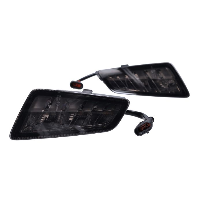 Jeu de clignotants Power1 avant + arrière LED fumée GTV, GTS tous modèles - vue 2