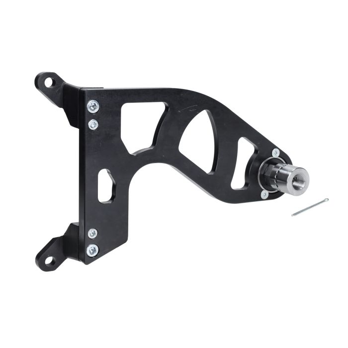 Attelle DDL Tuning cnc Renforcement du couple/de l'armature du carter noir runner 125cc 2t, Runner 180cc 2t - vue 5