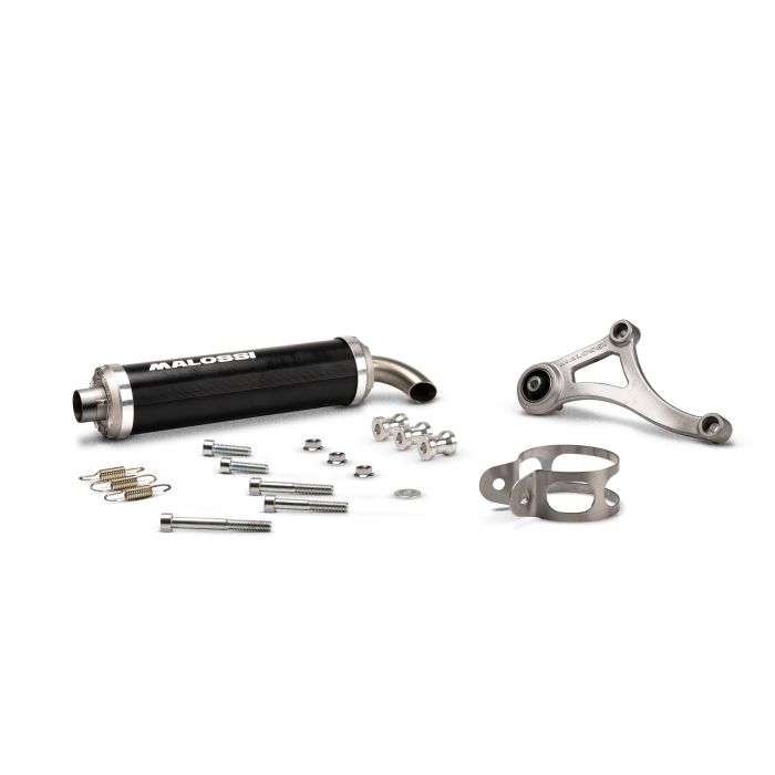 Silencieux Malossi MHR Testa Rossa 100cc 52mm noir Runner SR NT SR OT SR50Street 3220154 - vue 2