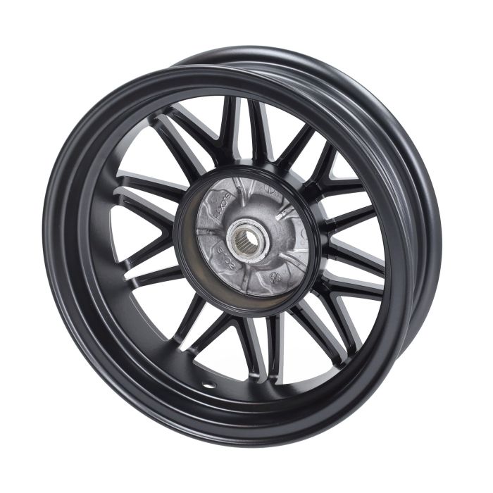 Jeu de roues Fast Arrow Pro 11+12 insch +oversize brake disc set noir mat zip 2t, zip 4t, zip2000 - vue 5