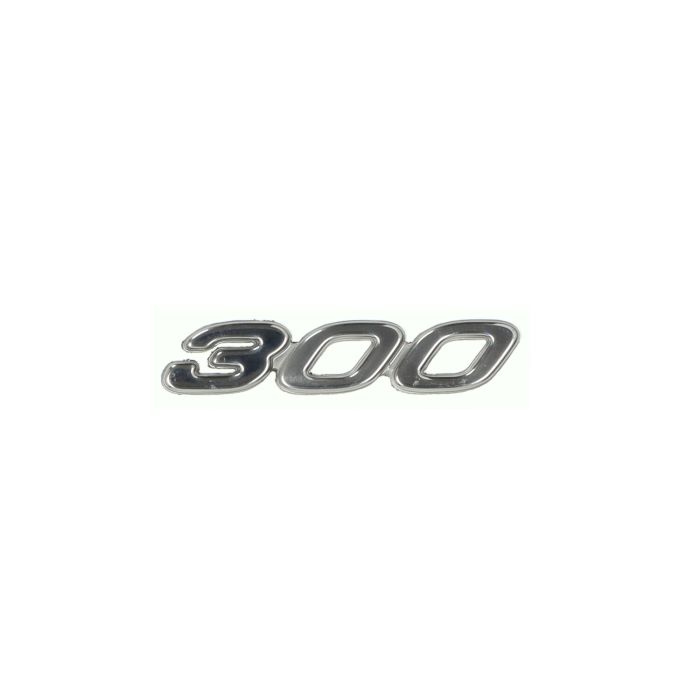 Sticker Piaggio original GTS 300 Chrome 2H003205 - vue 2