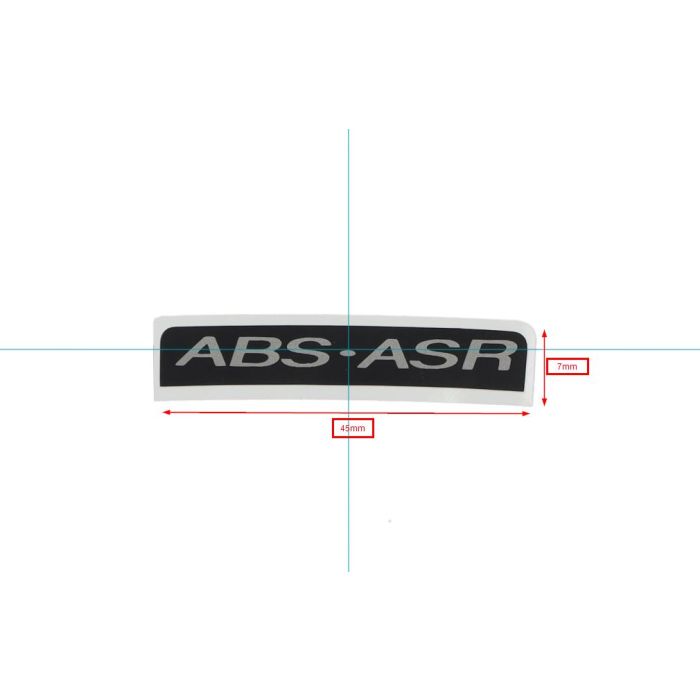 Sticker Piaggio Original GTS 125 cc / GTS 300 / GTV 300 ABS-ASR 1B001417