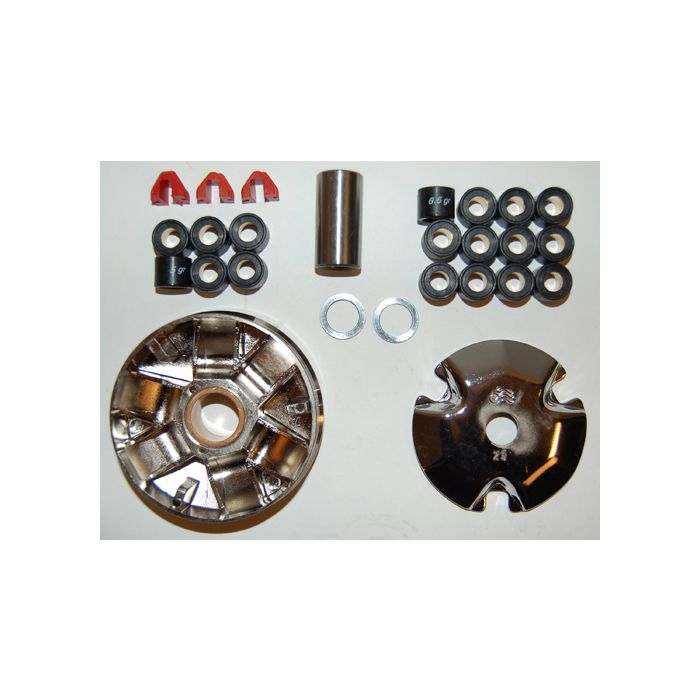 Variateur complet Top Racing Django, Fiddle, Kisbee 4T, Orbit, Sco China 4T, Sco Gy6, Sco Kymco 4T, V-Clic - vue 2