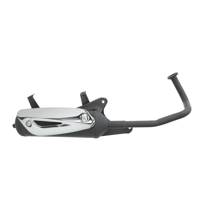 Silencieux DMP échappement GY6 4T avec connexion garde-boue - vue 3