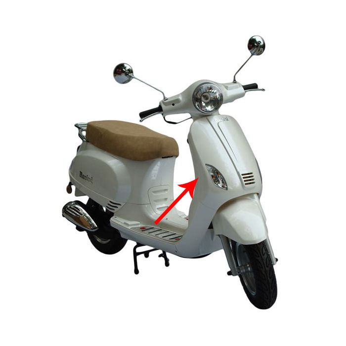 Protège jambes blanc chiné LX/Napoli VX50