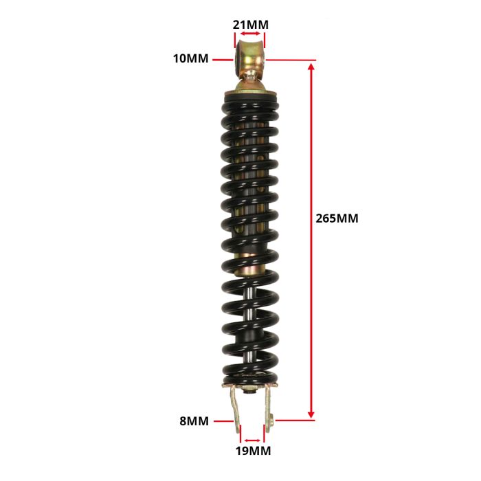Amortisseur 270mm AGM BTC SP50 Streetline - vue 2