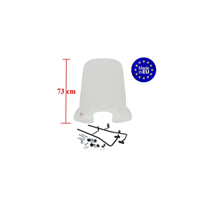 Pare-brise Regia clair jet avec kit de montage élevé - vue 3