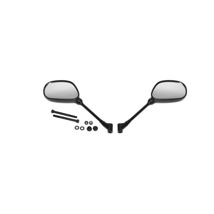 Paire de rétroviseurs DMP noir pour Kisbee, New Vivacity, Symphony - vue 2