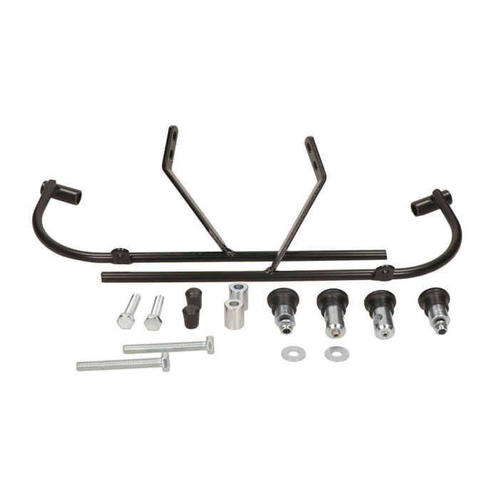 Pare-brise Regia avec kit de montage élevé 74 cm fumée Fiddle 2 - vue 4