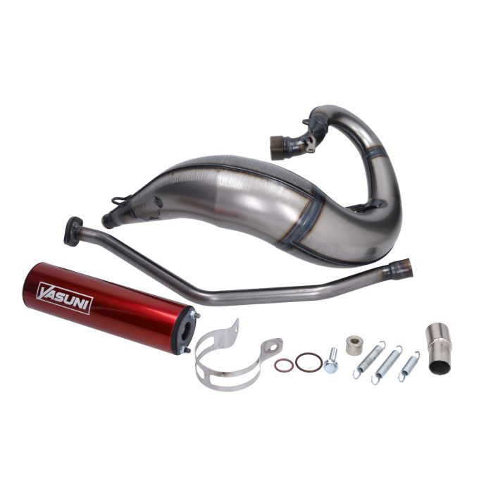 Silencieux Yasuni Croix ML rouge Beta RR50 Enduro TUB807TE-B57 - vue 5