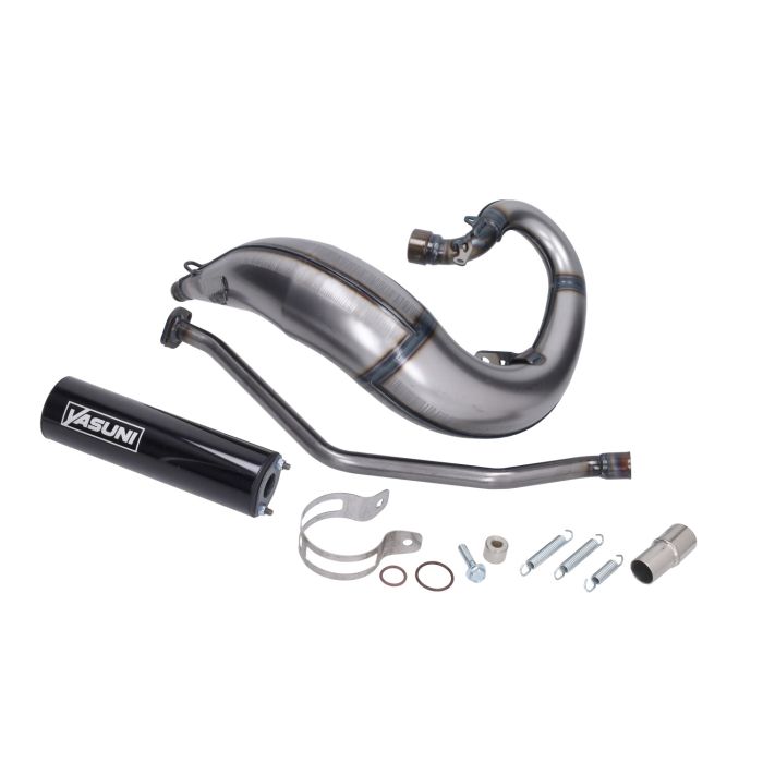 échappement Yasuni Croix ML noir beta rr50, enduro tub807th-b57 - vue 6