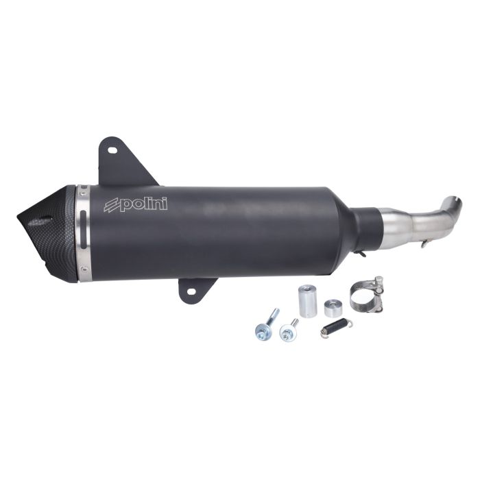 Silencieux Polini Euro 4 Vespa GTS 300 GTv 300 noir 190.0073