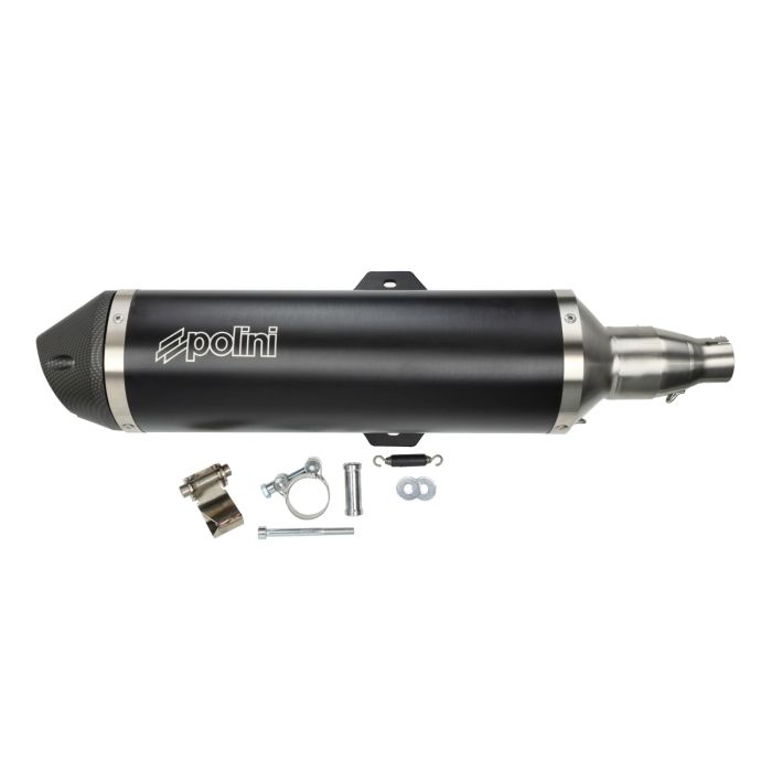 Échappement Polini Euro-4 Piaggio MP3 500cc Noir - vue 4
