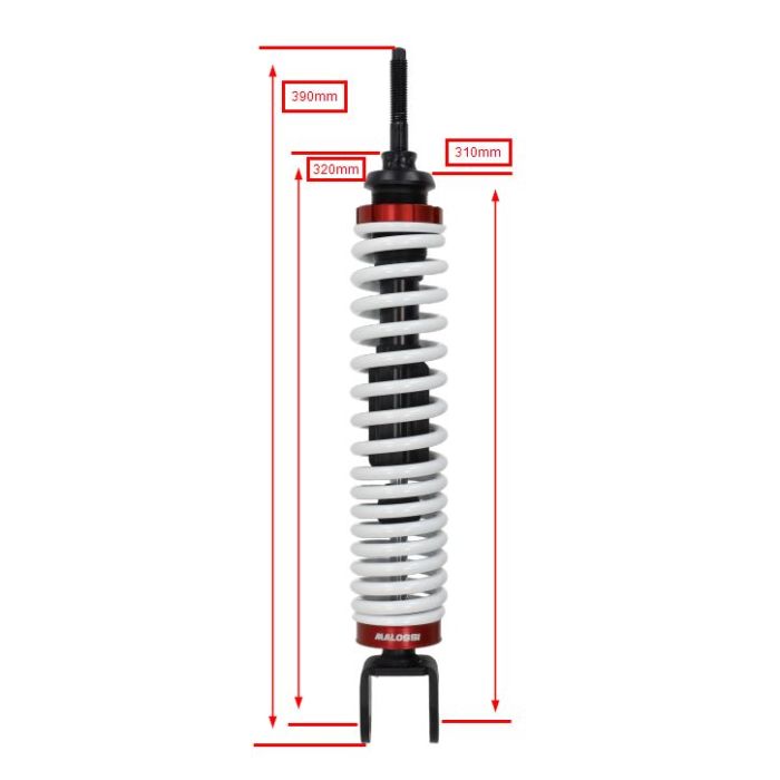 Amortisseur Malossi RS-1 arrière 320 mm Zip 4615432 - vue 2