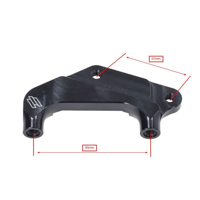Support étrier frein Polini Gilera Runner, GTS, GTV 125-300 4T - vue 4