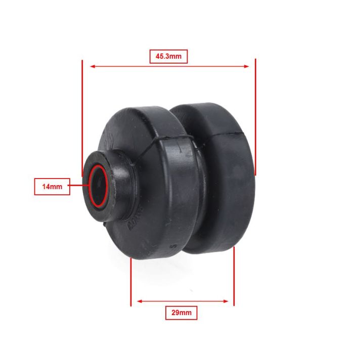 Silentbloc Piaggio original montage du moteur mp3 400, mp3 500cc, mp3 530 HPE 1c005178 - vue 4