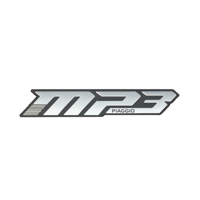 Sticker Piaggio Original écran latéral MP3 530 HPE/MP3 400 cc euro 5/5+ chrome/noir mp3-400cc 2h005222 - vue 2