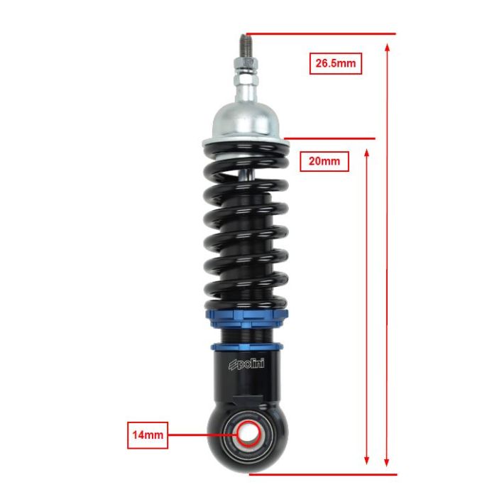 Amortisseur Polini Vespa 50/125 ET3 173.0502 - vue 3