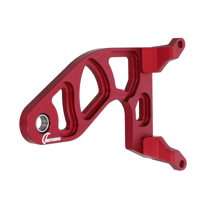 Attelle DDL Tuning CNC renforcement du carter rouge Runner 180cc 2T / Runner 125cc 2T - vue 2