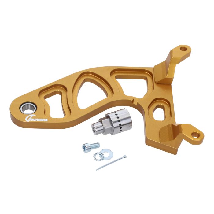 Attelle DDL Tuning cnc renforcement du carter l'or runner 125cc 2t, Runner 180cc 2t - vue 3