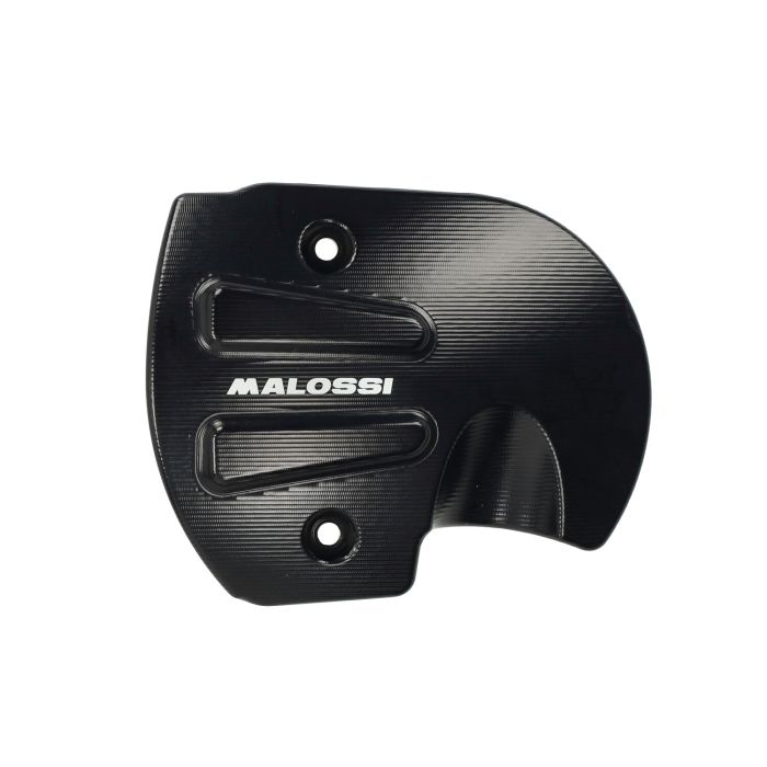 Carter de transmission Malossi bouchon de refroidissement cnc noir ventilé noir atlantic, beverly 125cc, beverly 300cc, gts 125-300 4t, liberty 125cc 2520245bb - vue 3
