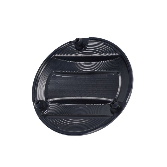 Couvercle de carter Malossi bouchon de refroidissement cnc arrière noir derrière noir atlantic, beverly 125cc, beverly 300cc, gts 125-300 4t, gtv 300, liberty 125cc 2520247bb - vue 2
