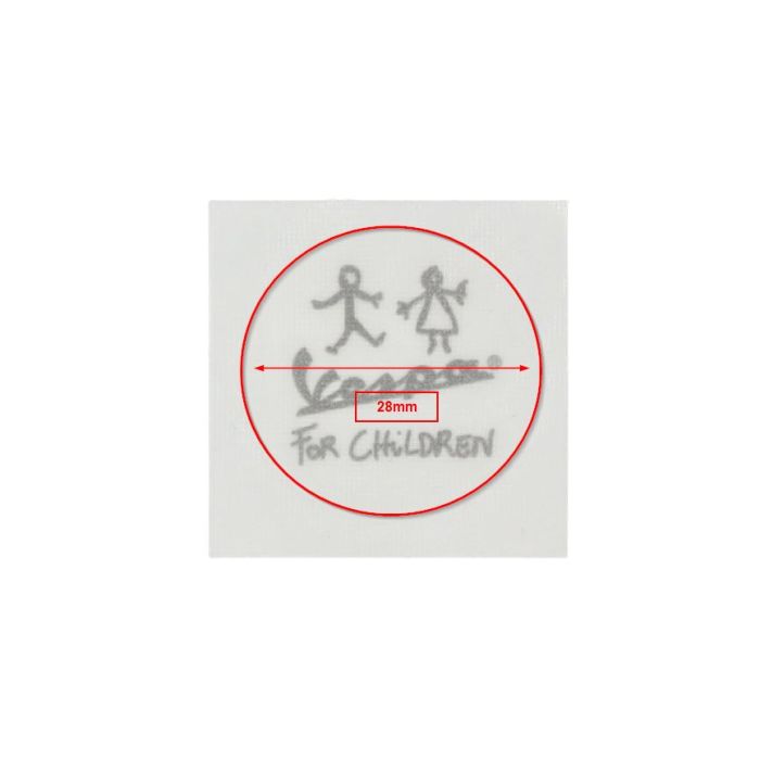 Sticker Piaggio Original Vespa pour enfants 1b001078 - vue 2