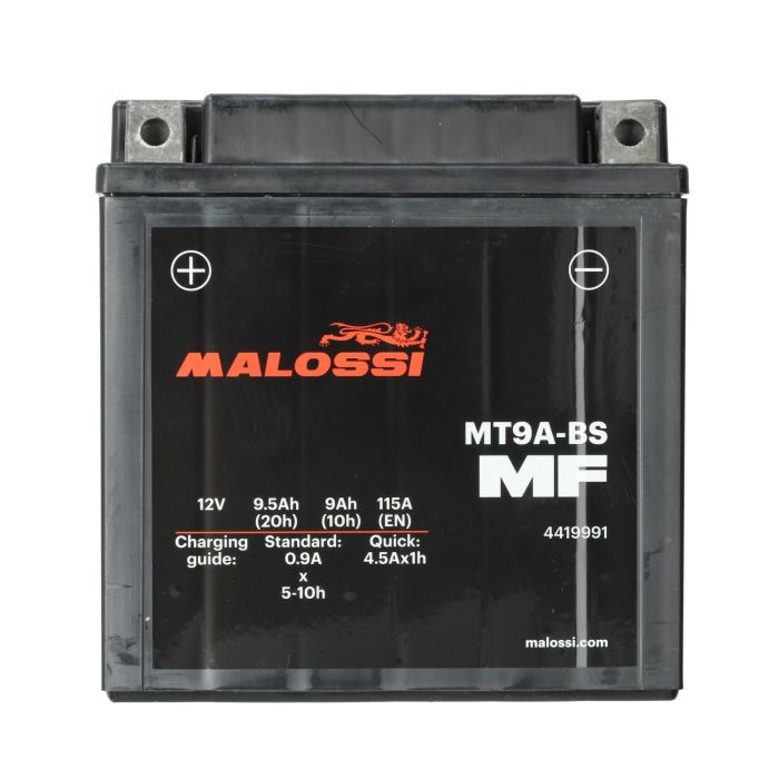 Batterie Malossi MT9A-BS/YT9A-S conventionnelle - vue 2